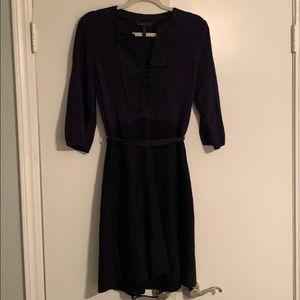 Black and navy BCBG dress